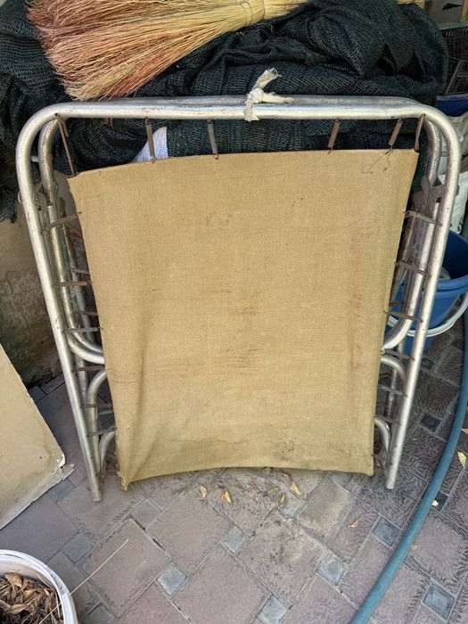 Продаётся раскладушка алюминевая