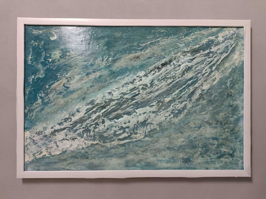 Картина акрил текстура