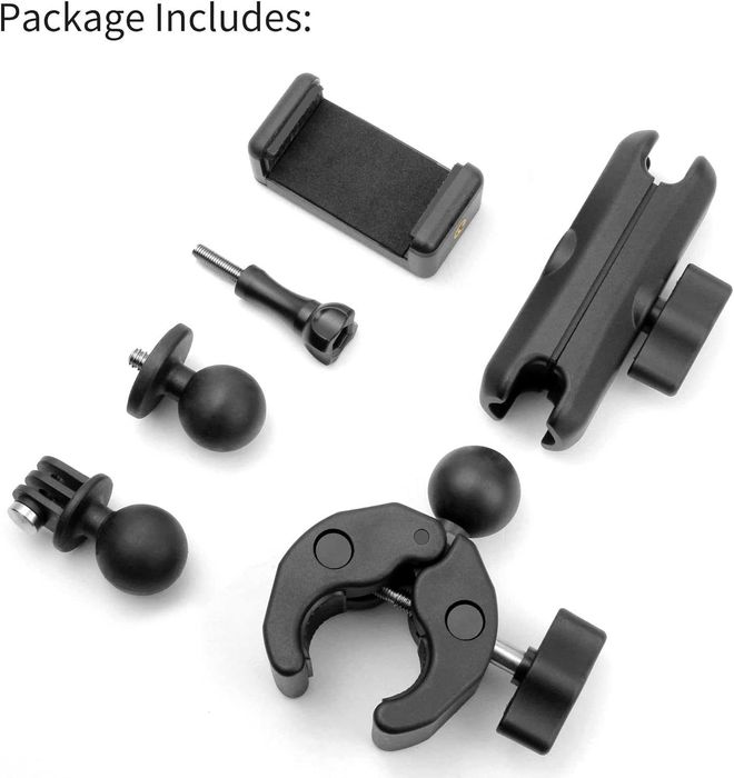 SOONSUN Супер скоба за закрепване с двойни 360° сферични глави