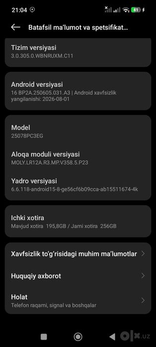 Poco c58 Ubaydulla
