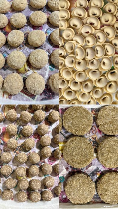 Вкусная выпечка и прлуфабрикаты, салаты