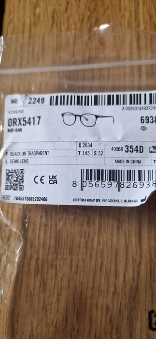 Ray Ban ochelari de vedere noi