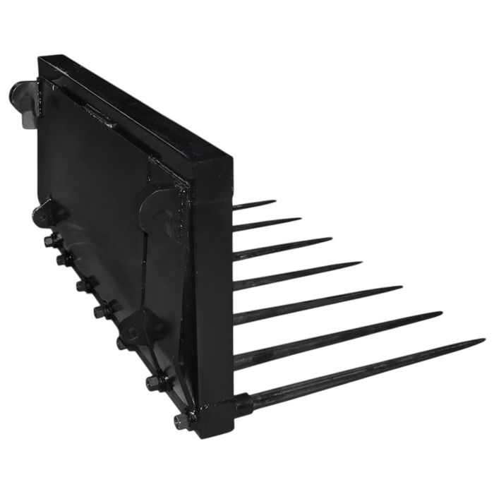 Furca pentru incarcat gunoi , baloti, incarcator