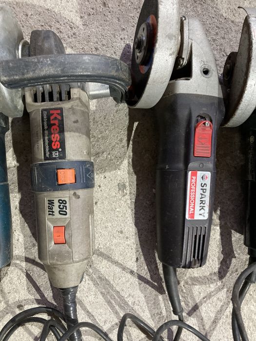 Малки ъглошлайфи Bosch,Metabo,Kress,Sparky