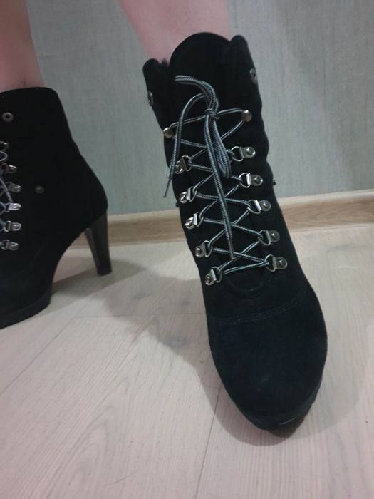 Батильоны замшевые натуральные