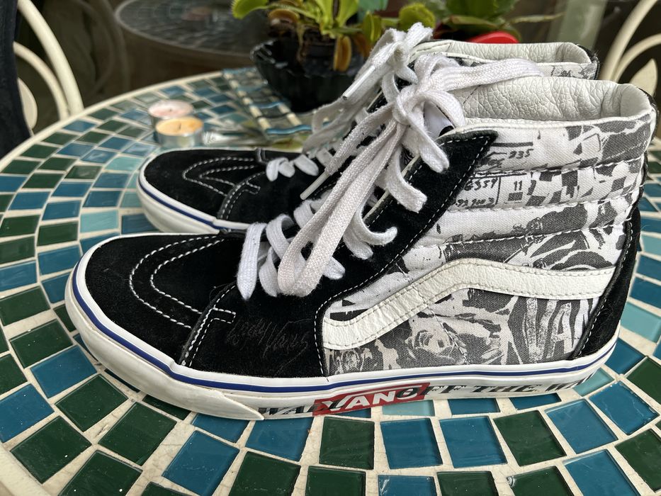 Vans  високи маратонки от естествена кожа и велур