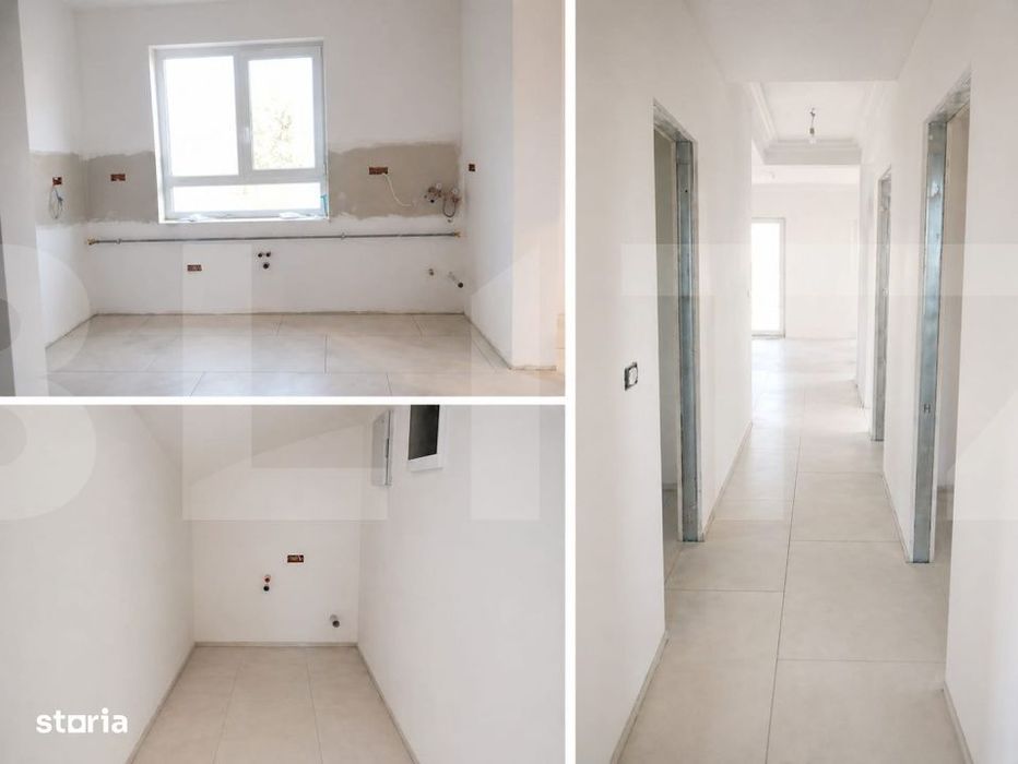 Duplex spatios, 4 camere, birou, terasa, zona linistita