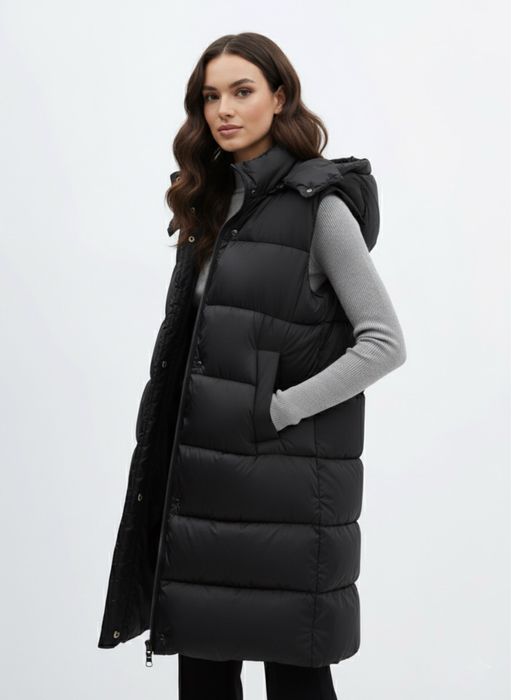 MANGO дълъг елек / грейка два цвята