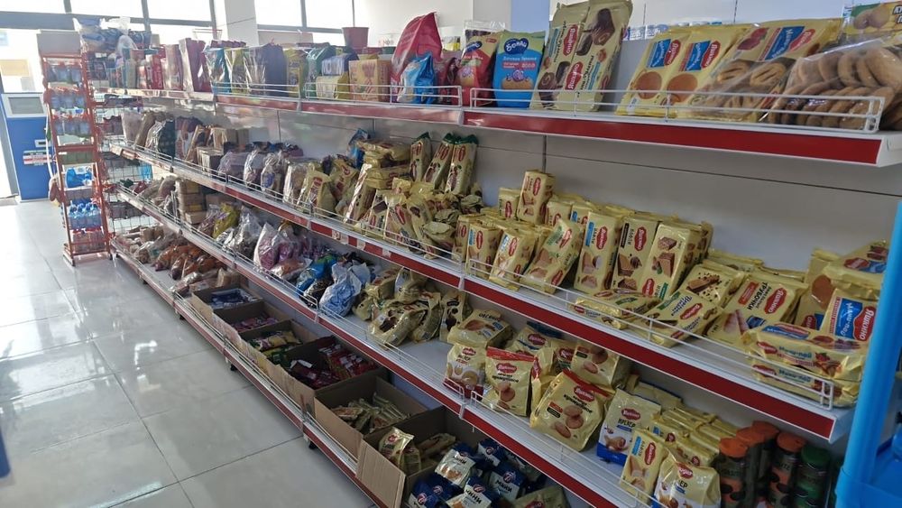 Стилаж. холодильник морозильник