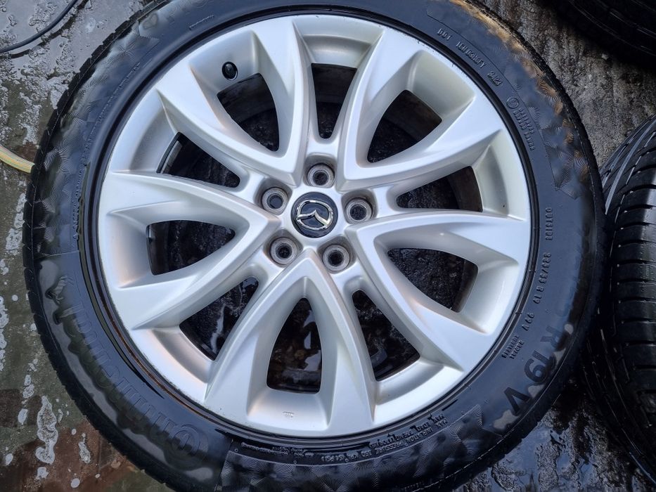 4бр алуминиеви джанти за Мазда СХ5 2015/ 7ж Х 19/ ет 50/ 5Х 114.3/