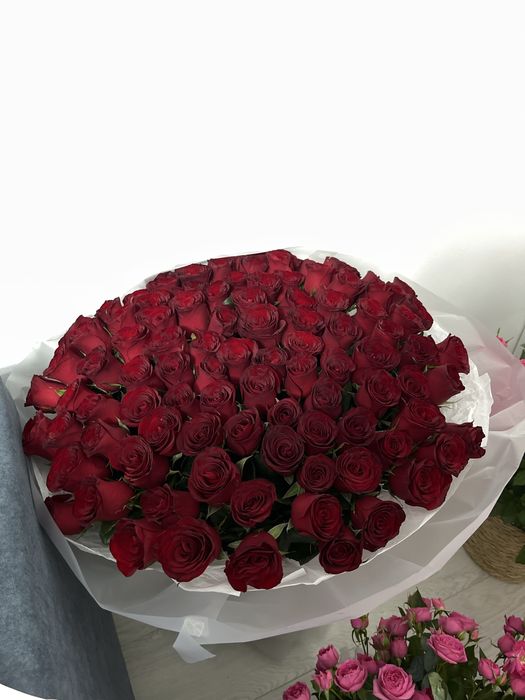 101 роза за 30.000тг