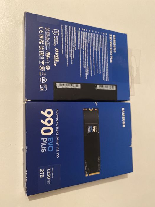 Samsung 990 Evo Plus si 990 Pro, 2 Tb