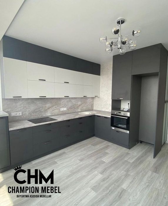 Замонавий ошхона мебеллари Hi tech услубида. Кухонный гарнитур