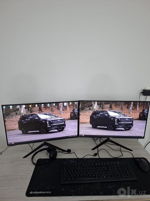 PC komplekt ikkita monitor bilan