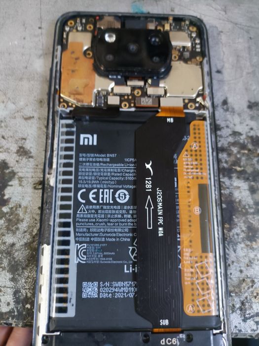 Poco x3 pro мат плата не работает