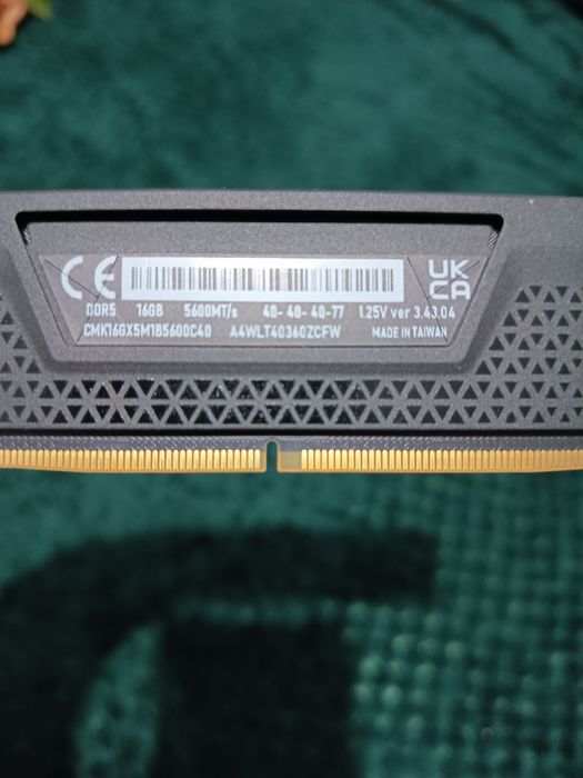 Plăcuță memorie RAM Corsair Vengeance