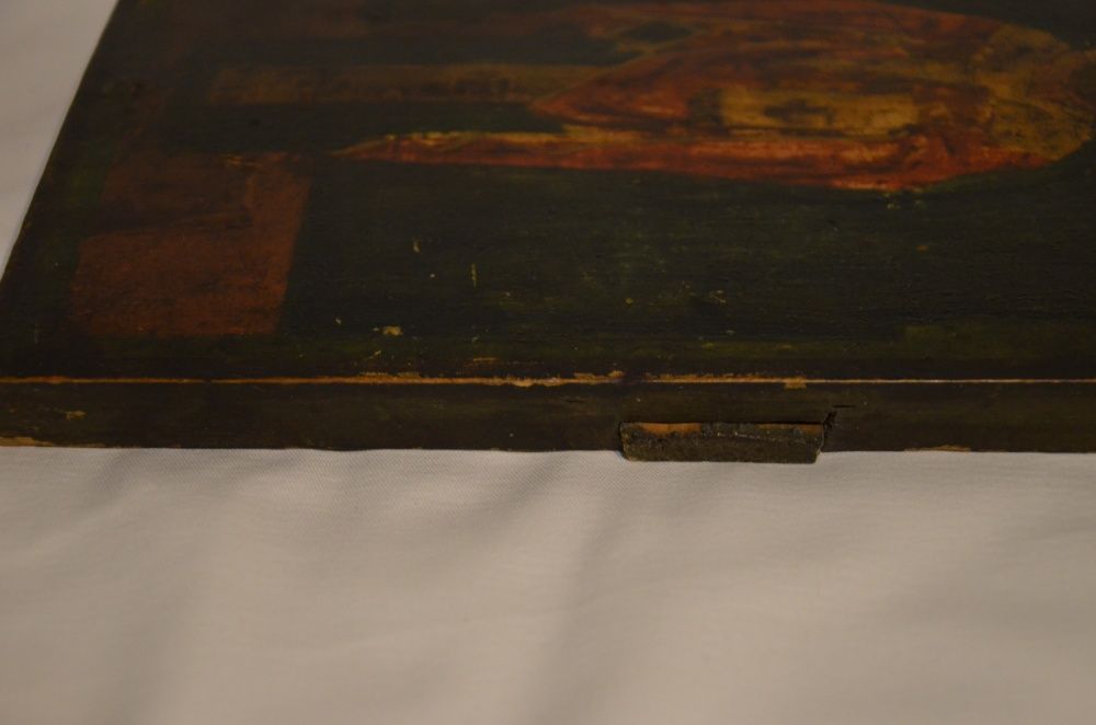 Icoana veche Sfantul Nicolaie anii 1890 / Icoana veche