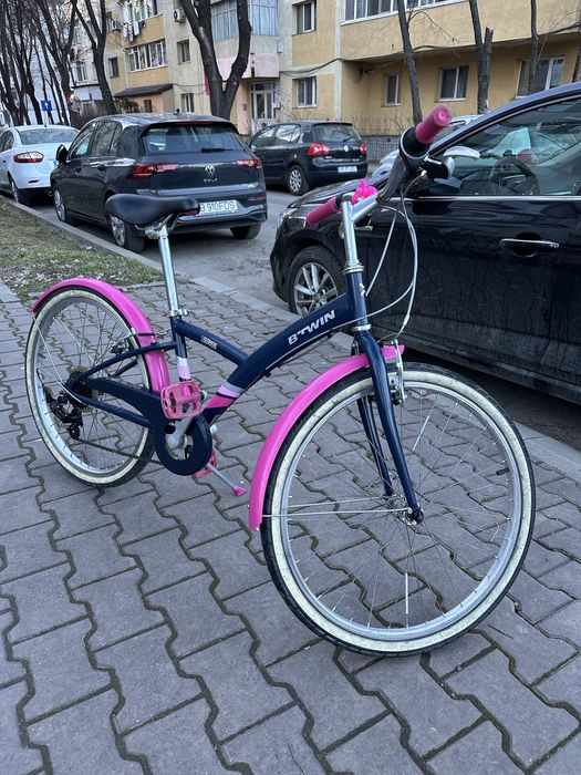 Bicicleta 24 inch fete Decathlon