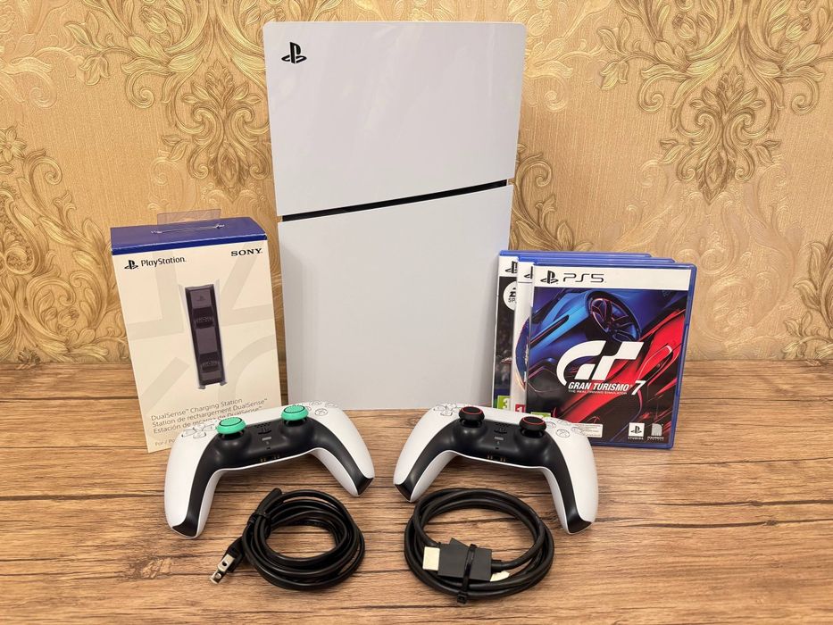 Playstation 5 slim с дисководом 1tb