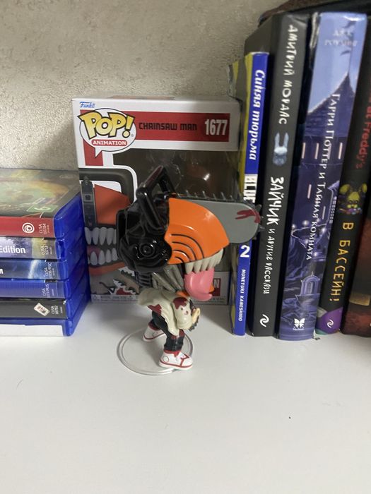 Funko pop человек бензопила оригинальный