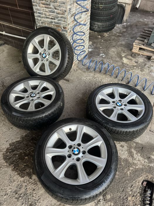Jante aliaj R17 -BMW-cauciucuri iarna