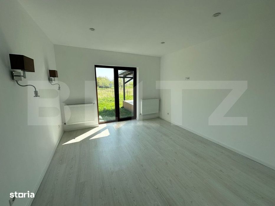 Casa moderna pe un nivel, 500 mp teren, zona Partos - Alba Iulia
