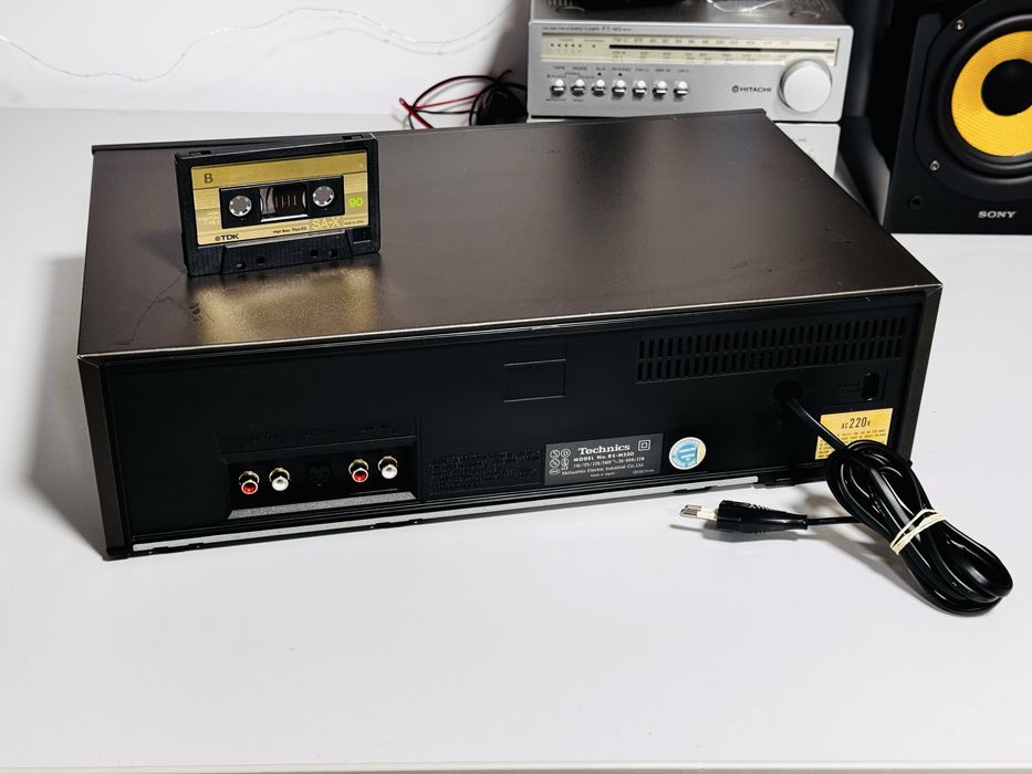 Deck de colecție TECHNICS M230,microprocessor,sunet calitativ,JAPAN !