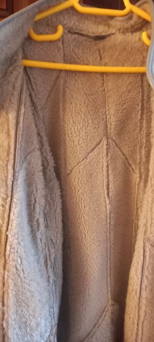 Cojoc damă  de blană  naturală  gri