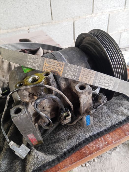 SR20 компрессор кондиционер