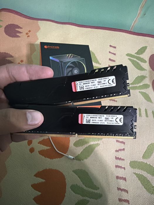 Оперативная память hyperx ddr4 16gb, 8x2