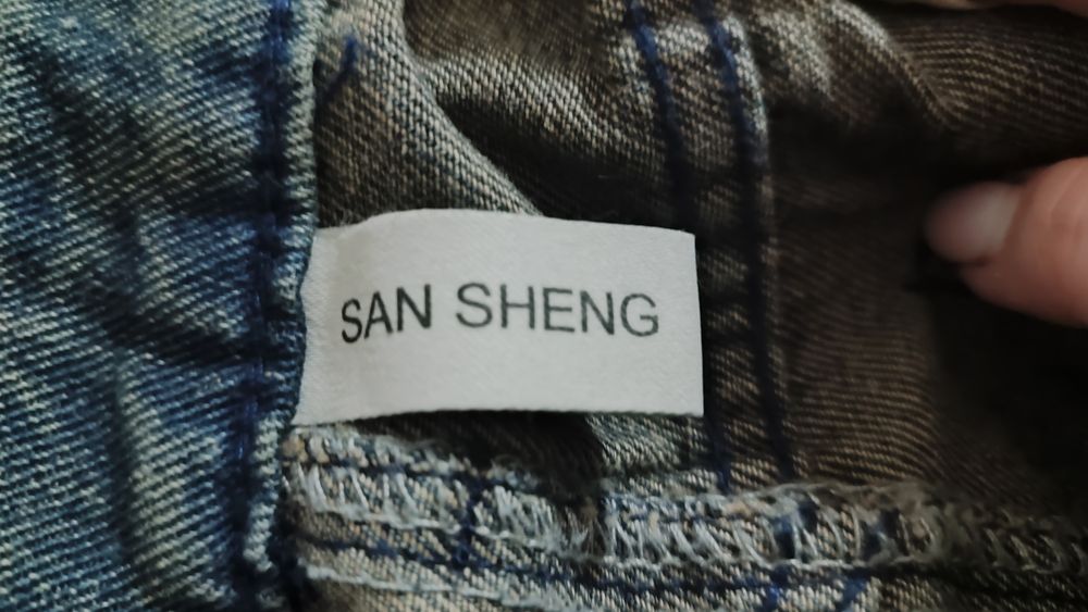 Юбка джинсовая на худеньких