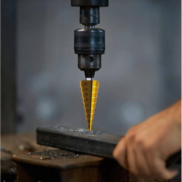 Set burghie conice 4-12; 4-20; 4-30 mm, 3x 3; 6; 8 mm, 6 piese, Verke