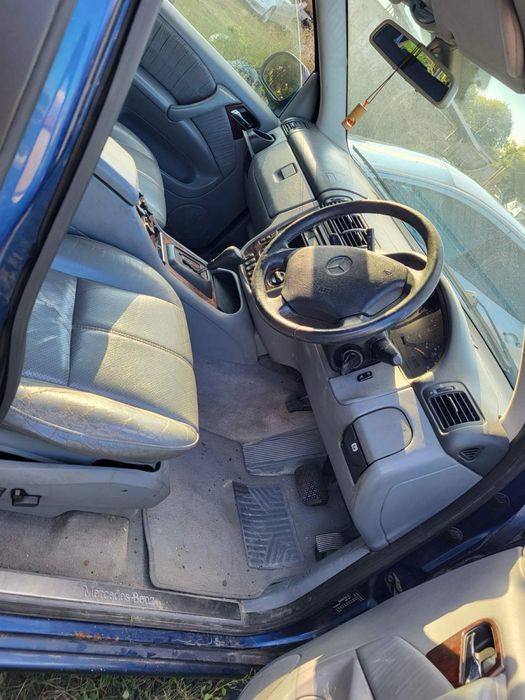 W163 на части преди фейс