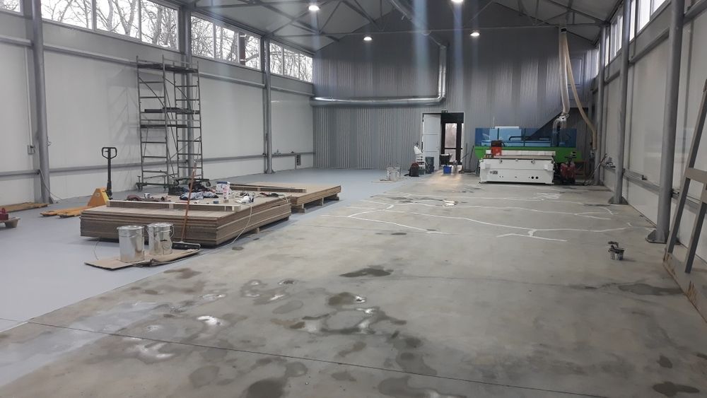 Vopsea pentru beton epoxi hidroizolanta