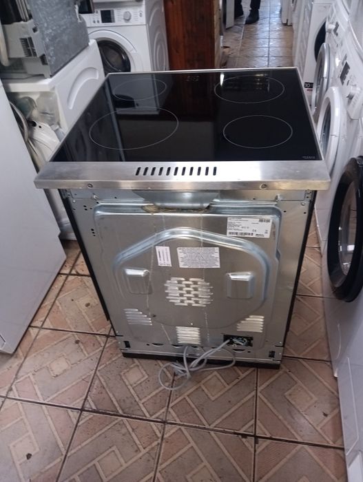 Иноксова свободно стояща печка с керамичен Gram с 2 години Гаранция!