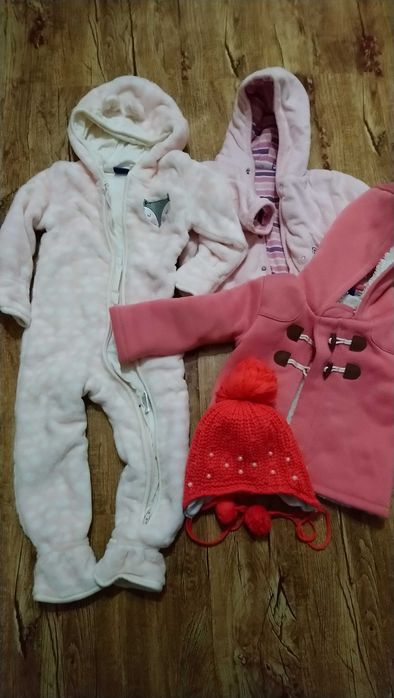 Lot haine fetite 56 62 68 74 80, 0-1 an, in stare f buna