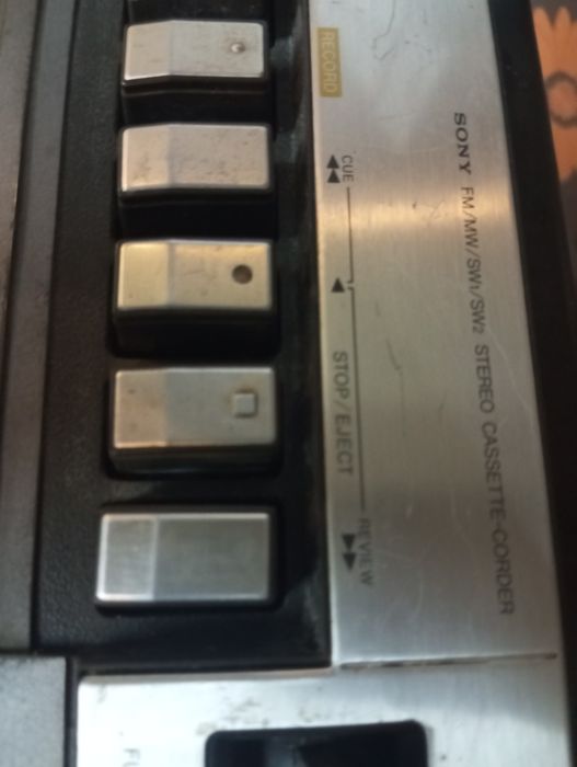 касетофон Sony 1980