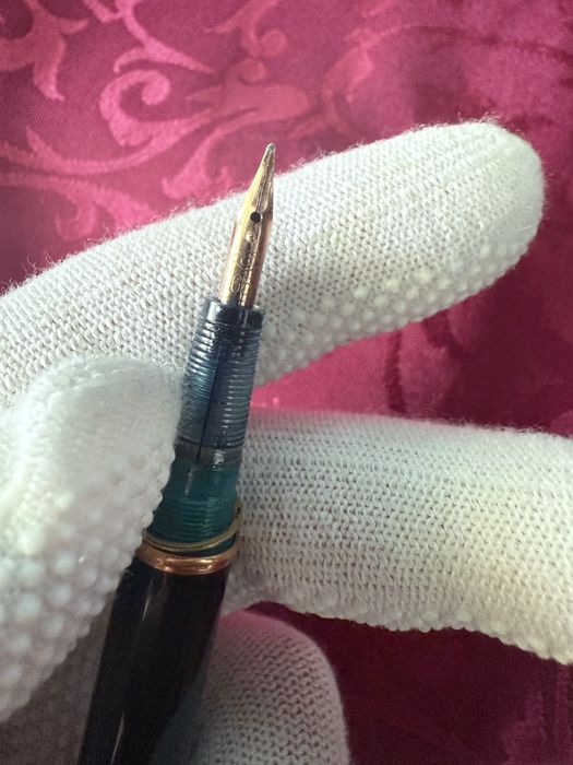 Съветска писалка "Союз" със златен писец и рубин