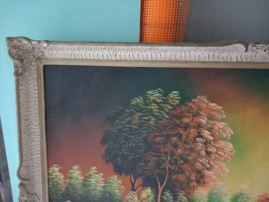 Tablou pictat în ulei pe panza