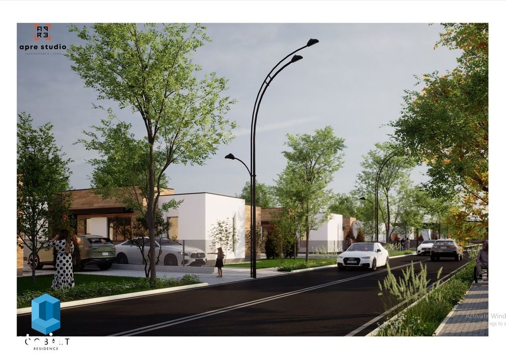 Casă modernă cu finisaje premium