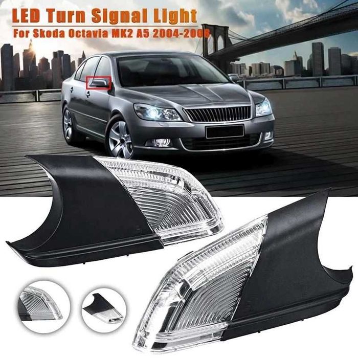 Semnalizare Oglinda cu LED Skoda Octavia 2 , Polo 9n3