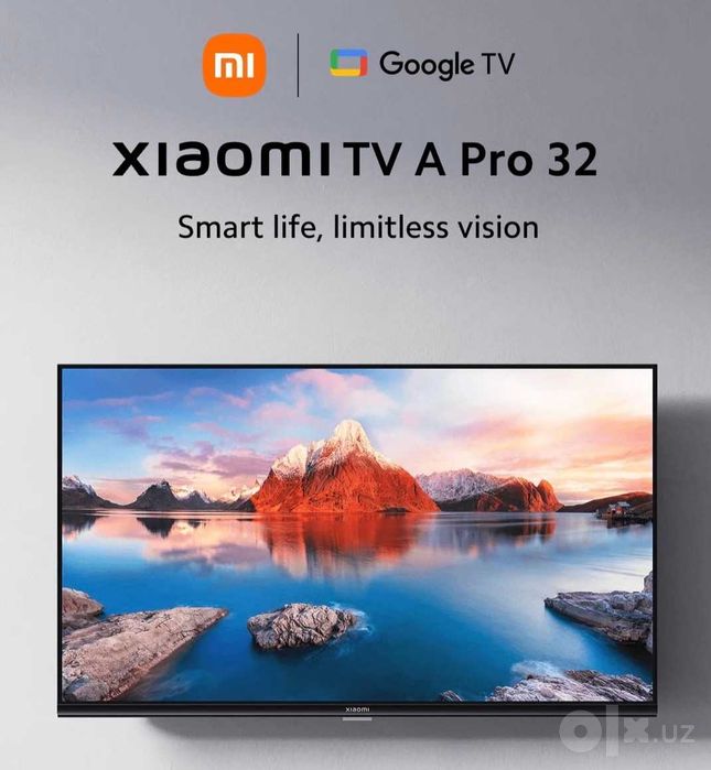 Телевизор XIAOMI Global tv 4K 60Hz\120Hz UHD HDR10  +онлайн тв