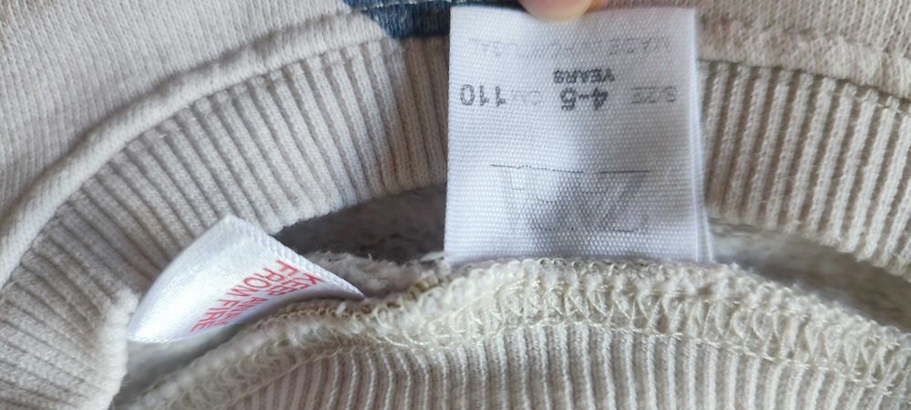 Лот детски дрехи 110 -116 блузи и панталони -H&M,Zara,lupilu и д-р.