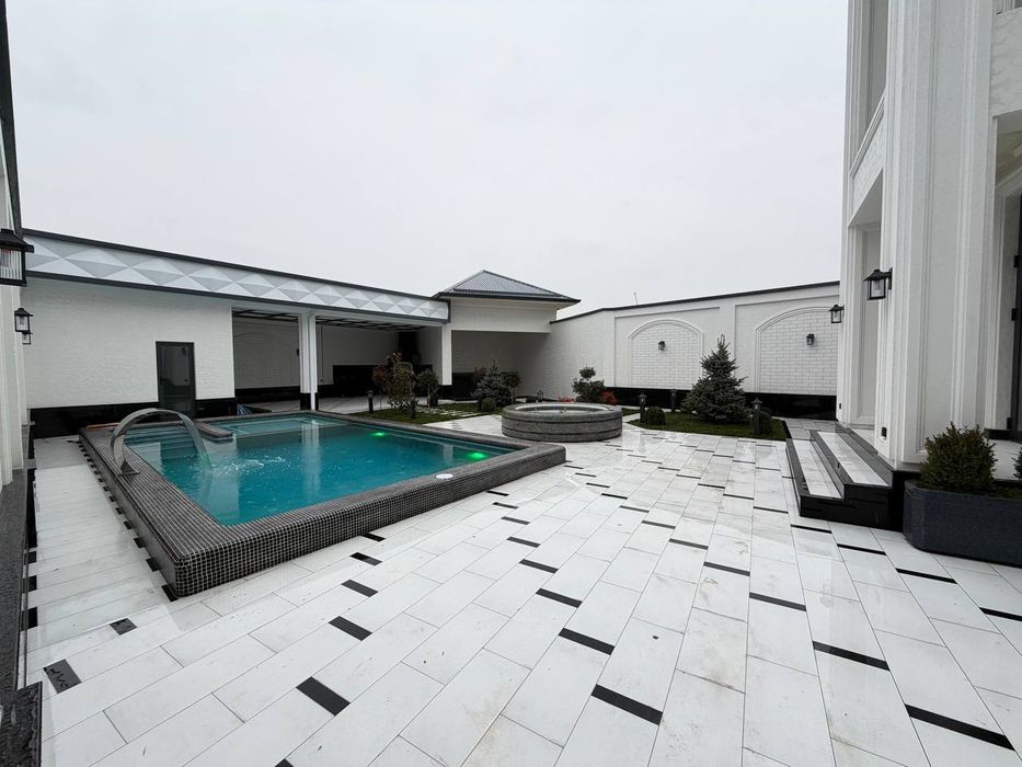 Продаётся ЕВРОДОМ в коттеджном посёлке "Sayram Village", 5,7 соток