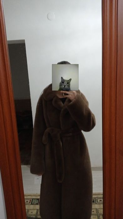 Шуба искусственный шерсть