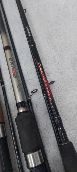 Пръчки спининги шимано Shimano сангер балзер sanger