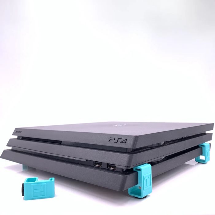 Suport Orizontal Răcire PlayStation 4 (PS4 Fat / Slim / Pro) – Negru