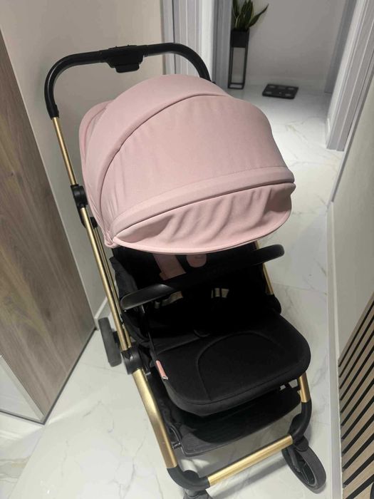 Chipolino Детска лятна количка с 360 "Twister"розова вод LKTW02303RW