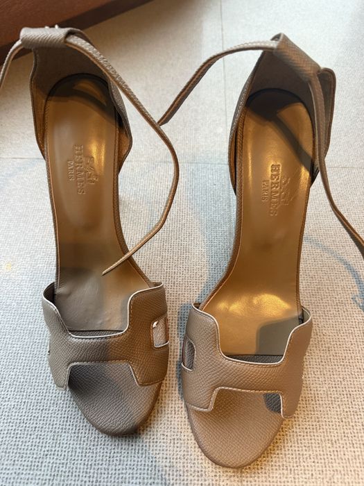 Дамски сандали на ток Hermes