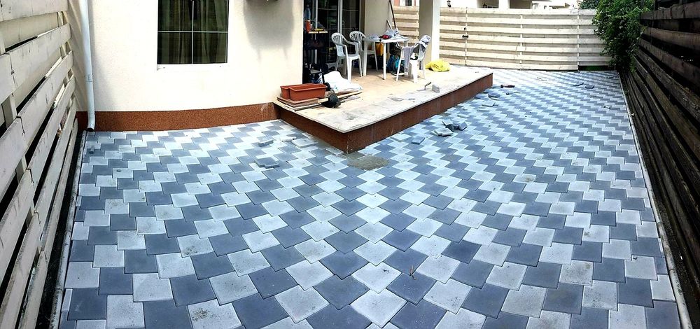 Dale din beton pavaje si pavele decorative model Beta Oferim montaj